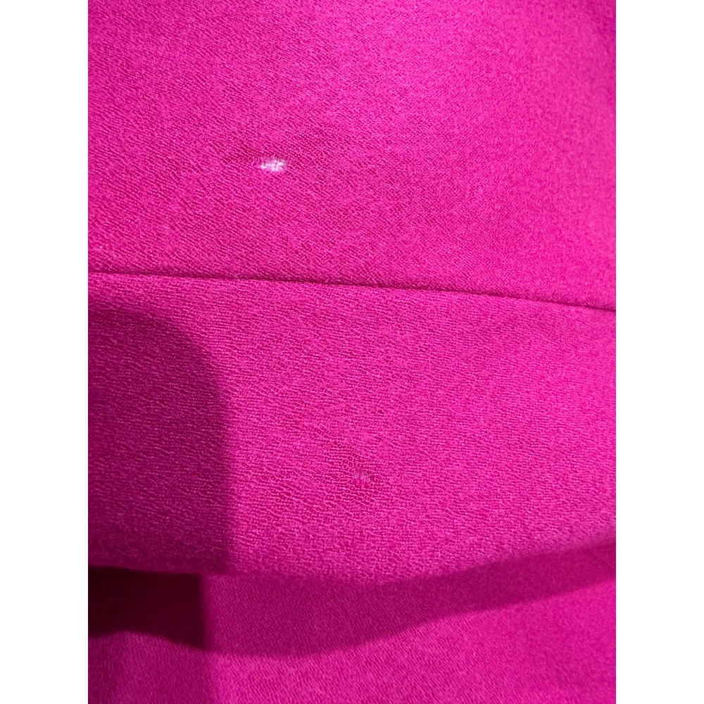 Talbots Womens Blazer Jacket Pink Wool Blend Single Button Size 14 FLAW NWOT - Picture 5 of 6